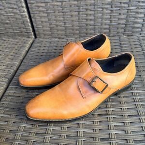 Kenneth Cole New York Mens Sz 10  Tan Leather